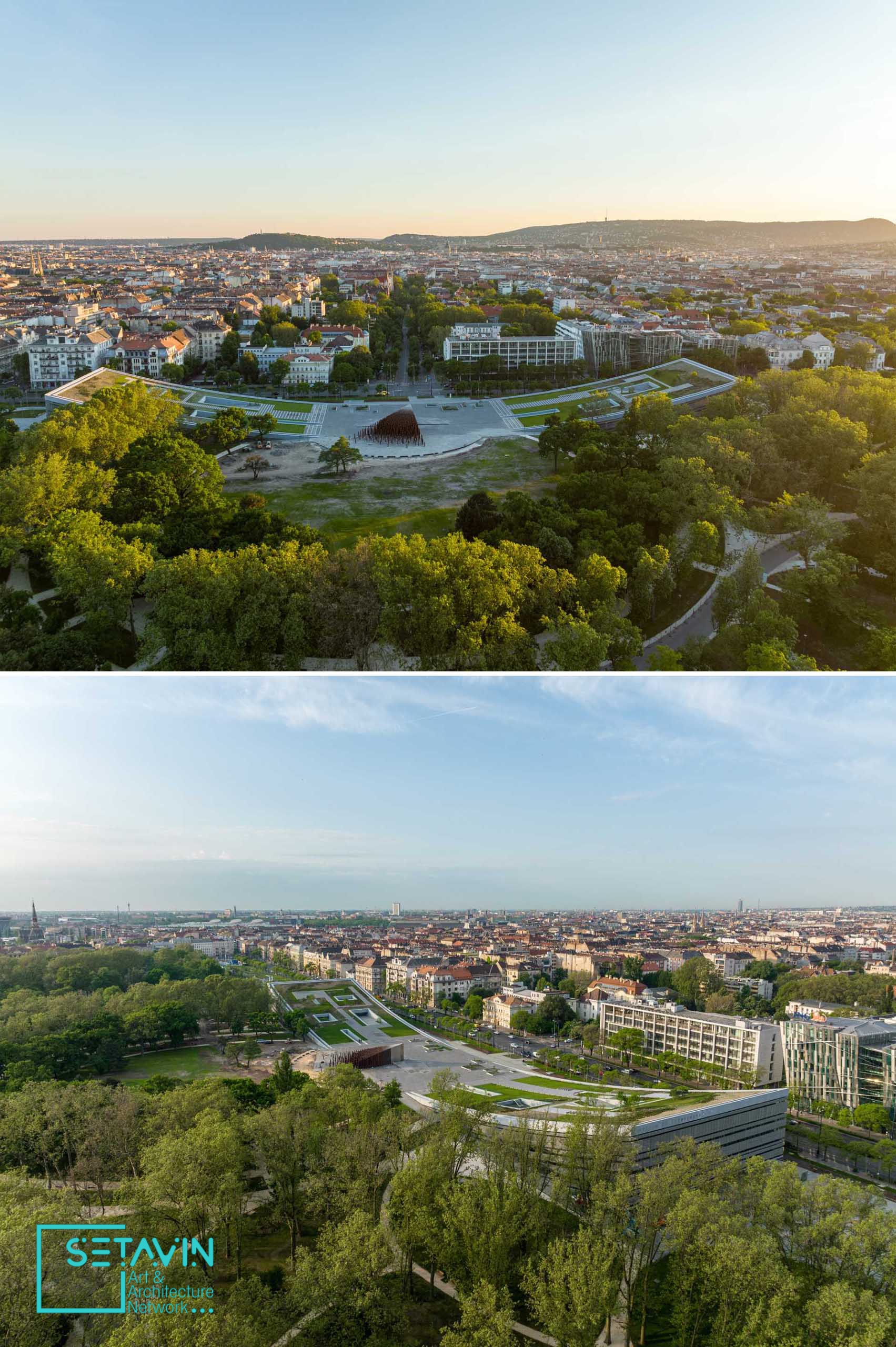 布达佩斯民俗博物馆绿色屋顶项目丨匈牙利布达佩斯丨Napur Architect的Marcel FERENCZ-4