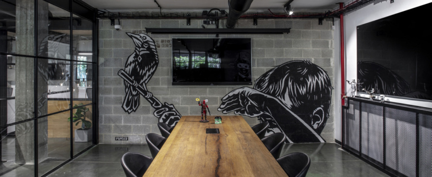 工业风科技办公室设计,展现灵活空间魅力-24