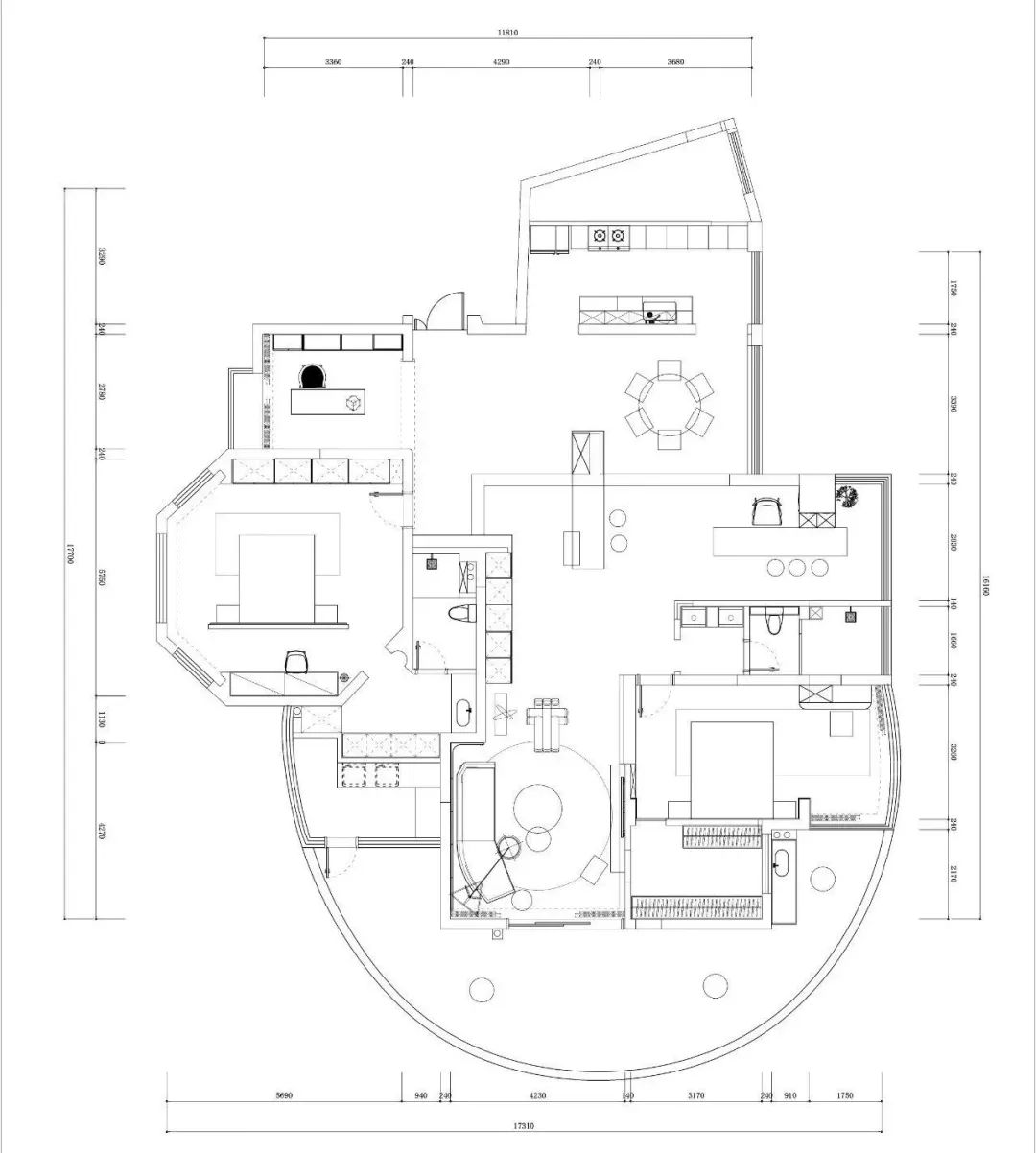 贵阳金龙国际花园现代家居设计丨中国贵阳丨上海半间设计贵阳分公司-6