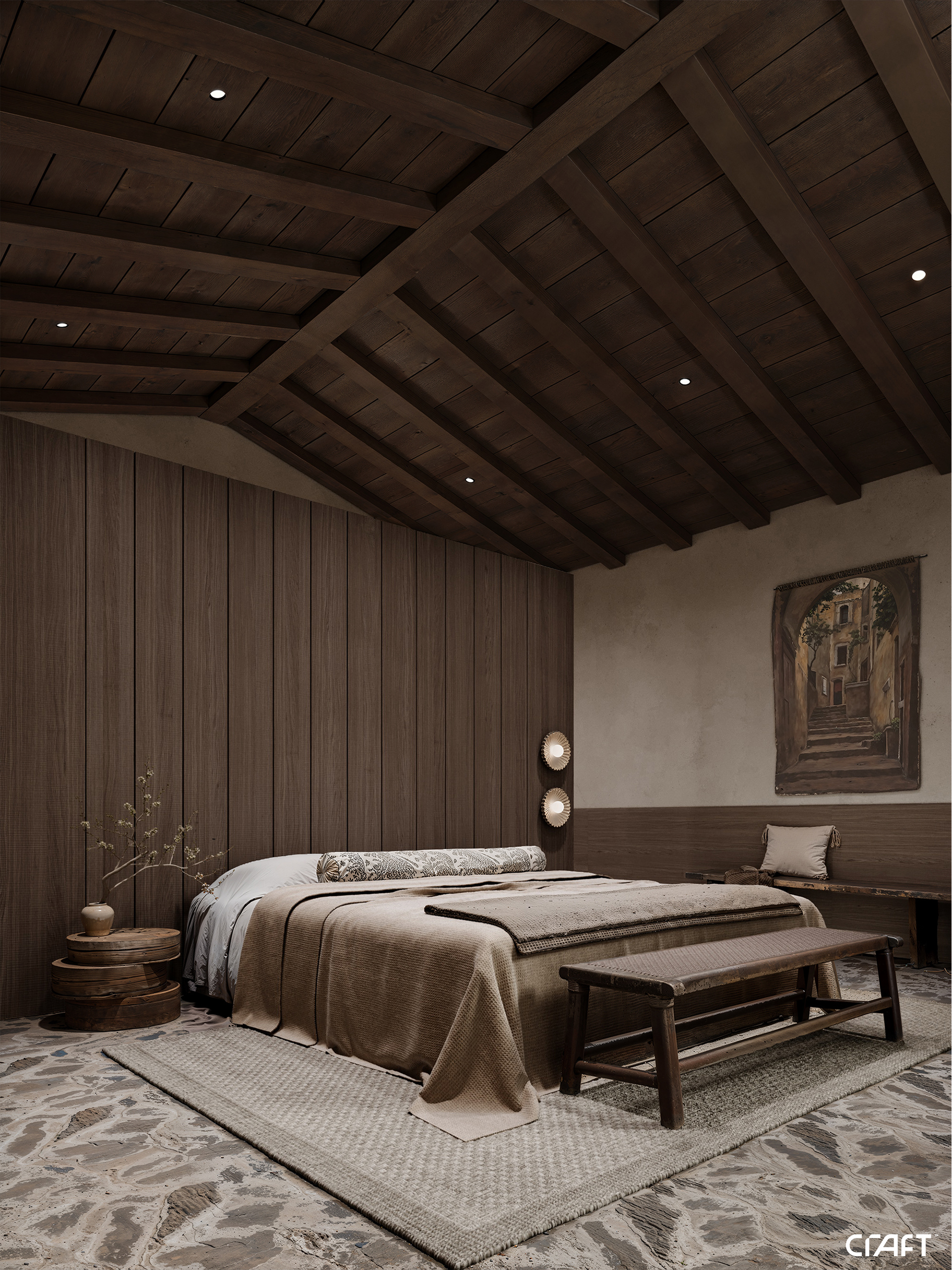 迪拜主卧设计丨阿联酋迪拜-17