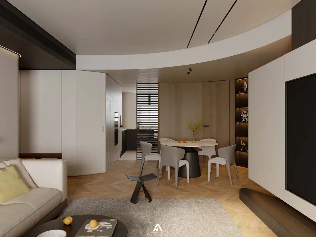 南昌阿鹤设计|家该有的样子——木质的温暖与灵魂。-47