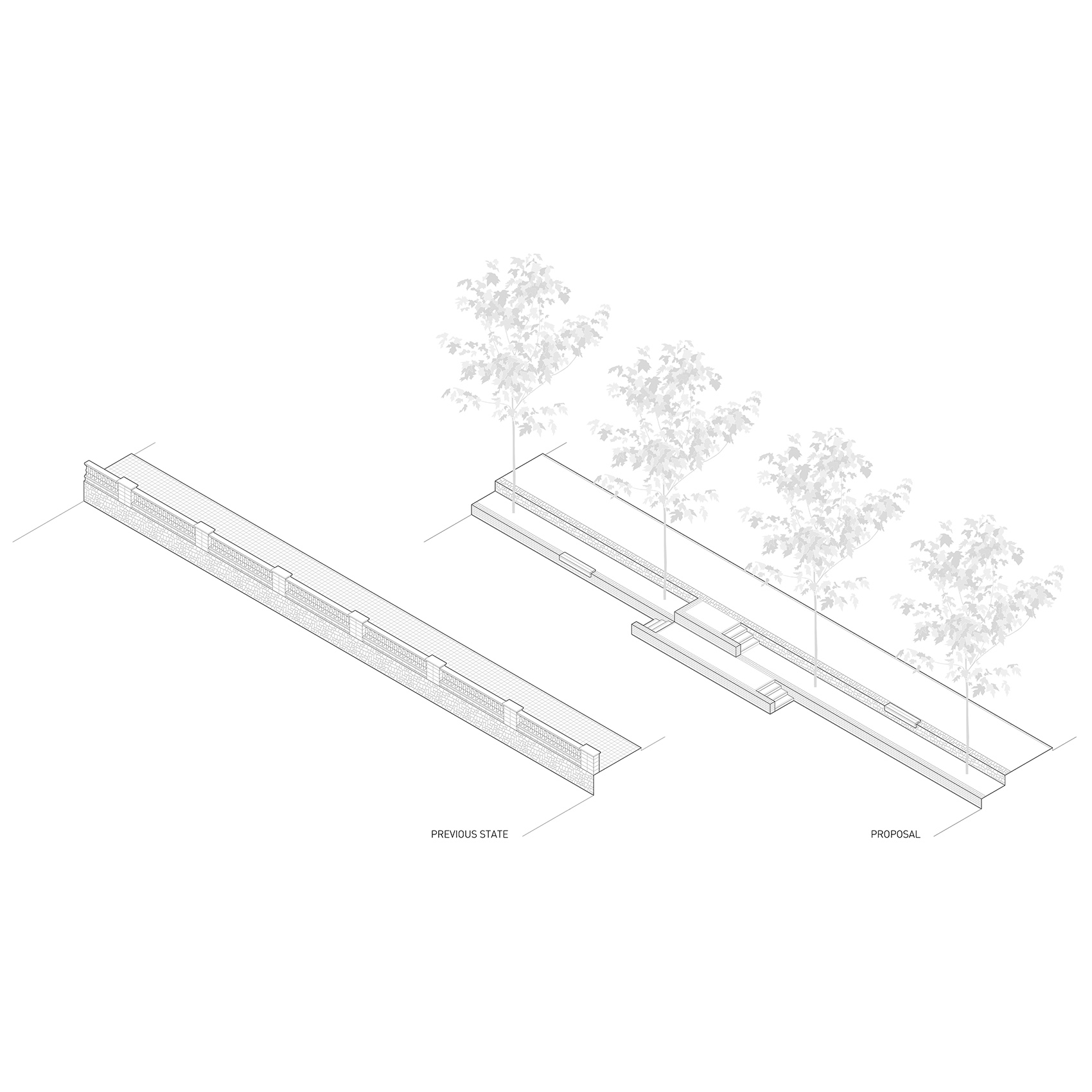 Camí de Cabrianes道路景观重建,西班牙 / estudi08014-46