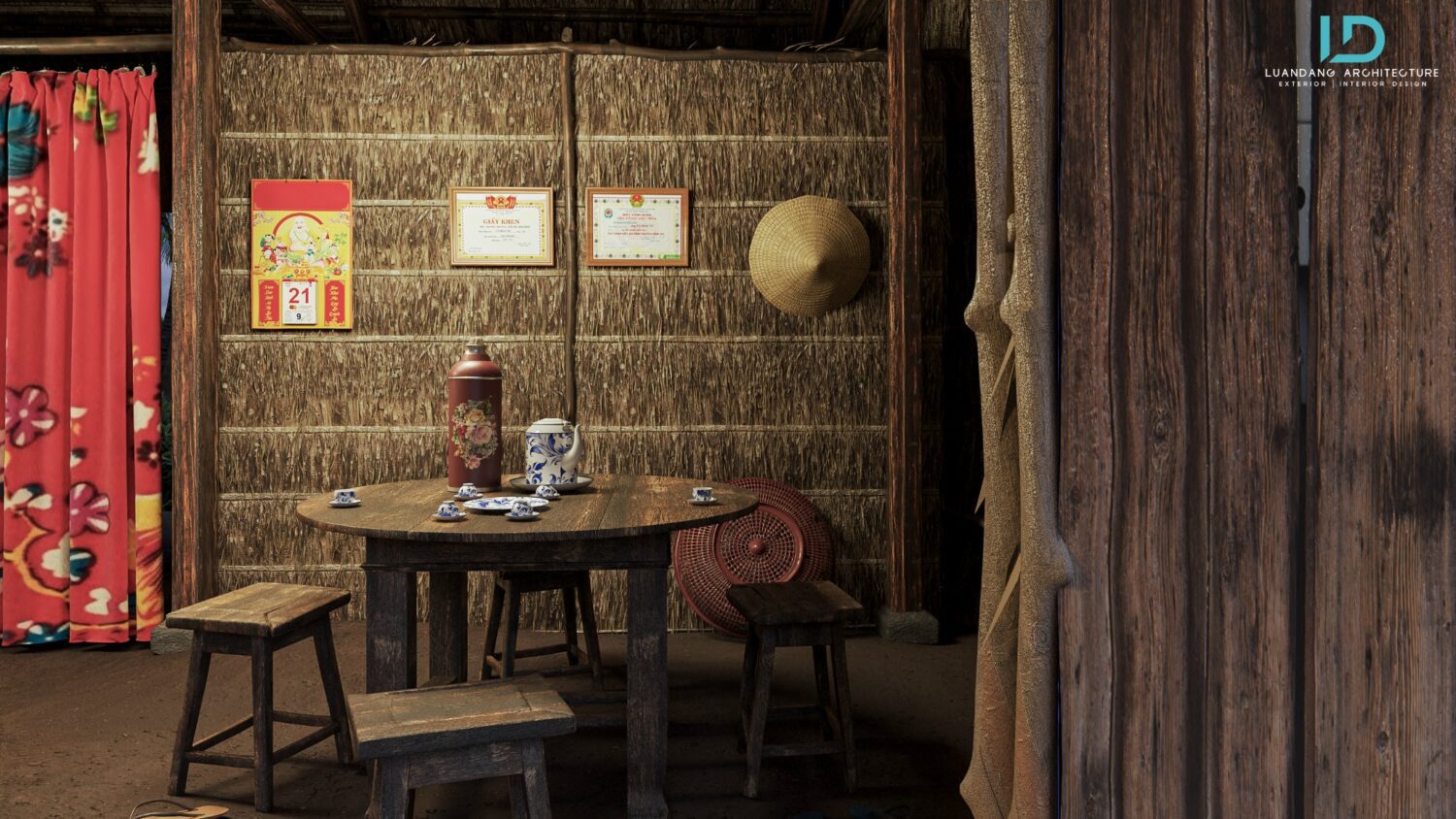 草图大师房屋场景模型-3