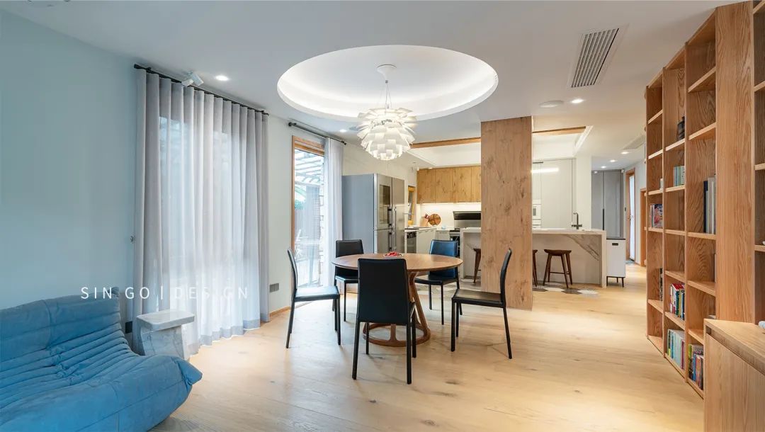 自然北欧风,350㎡别墅的温馨生活丨中国上海丨设计师沈兵-24