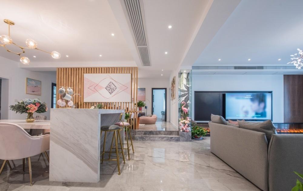 合肥迷屋设计 | 老宅翻新,优雅灰粉空间-8