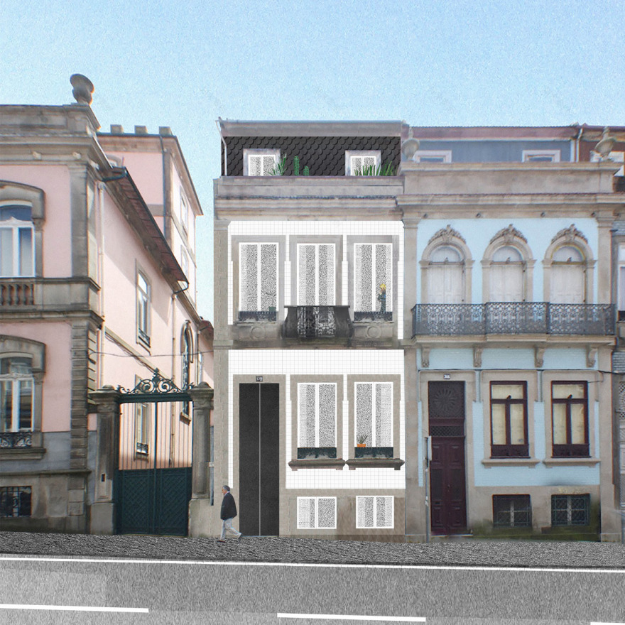 玻璃墙房屋丨葡萄牙波尔图丨fala-12