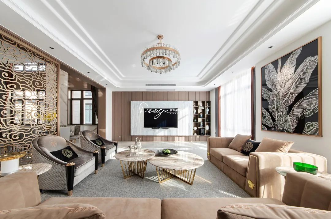 昆明·天璟湾现代轻奢别墅设计丨中国昆明丨紫苹果装饰(昆明)分公司-30