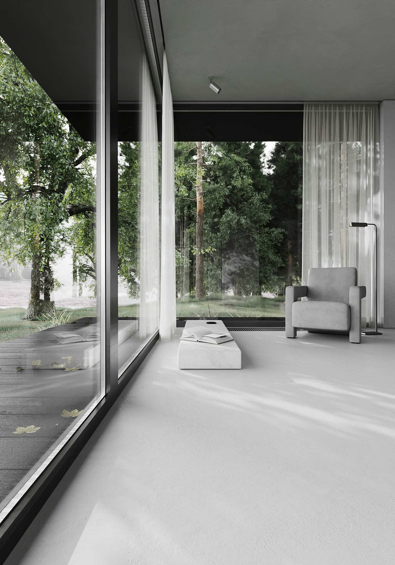 高级灰色系住宅设计 超多细节！-8