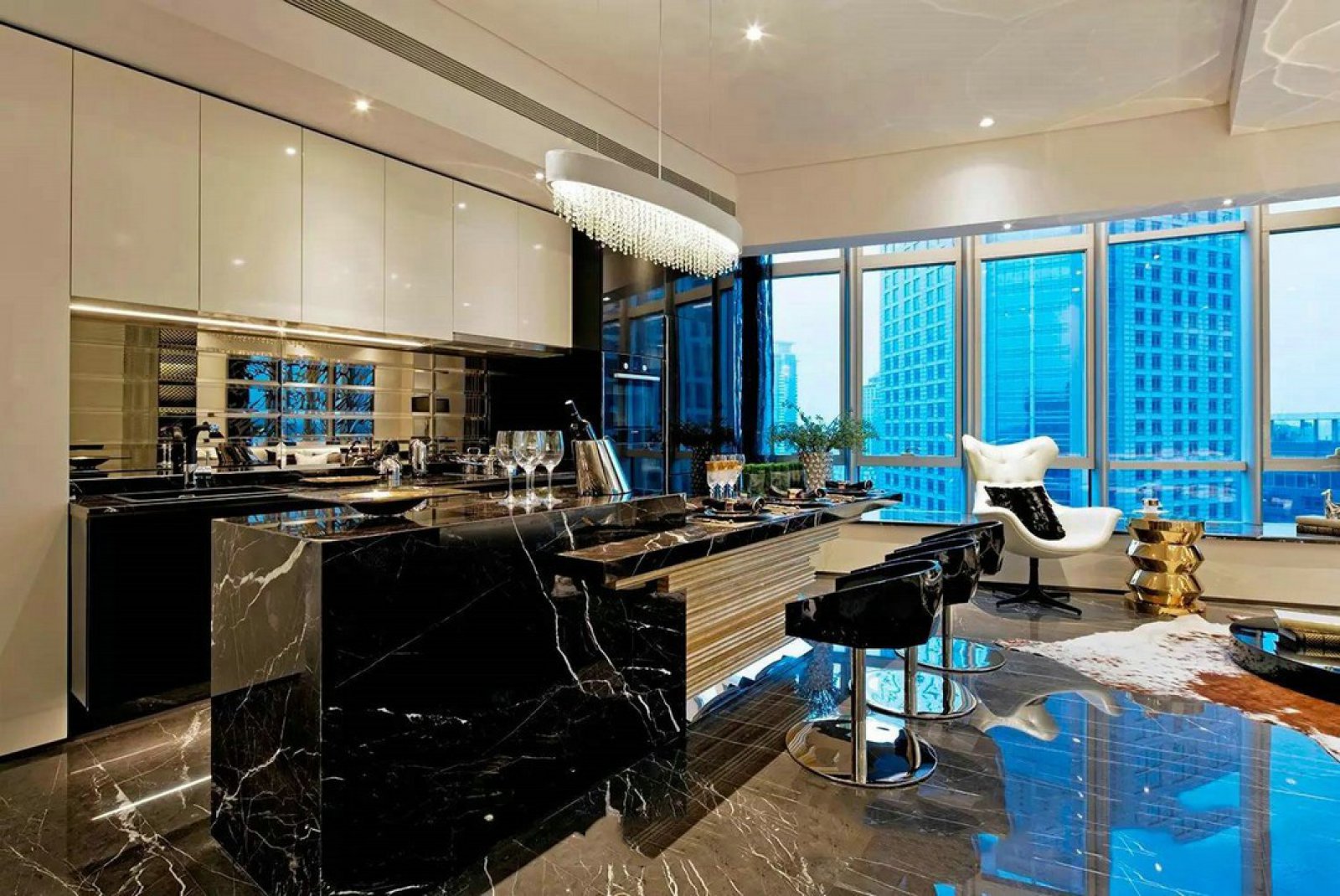 139㎡上海中邦艾格美国际公寓样板房-10