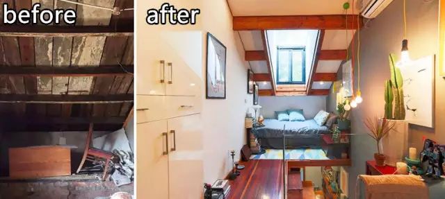 7㎡的空间改造成“双层”复式-18