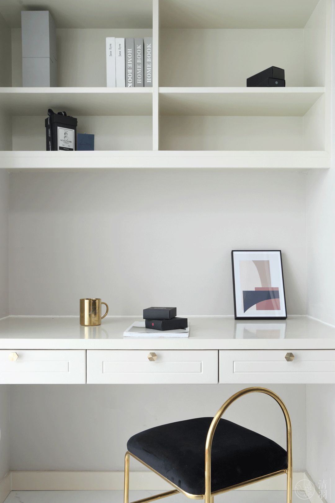 小户型大收纳，音乐游戏爱好者的时尚空间-47