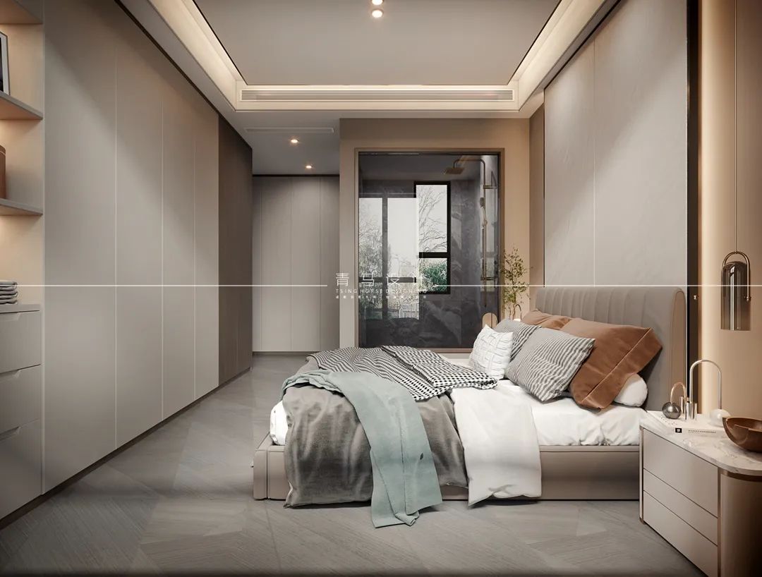 荣德荣泽公馆现代风格别墅设计丨中国西安丨青马别墅设计-20