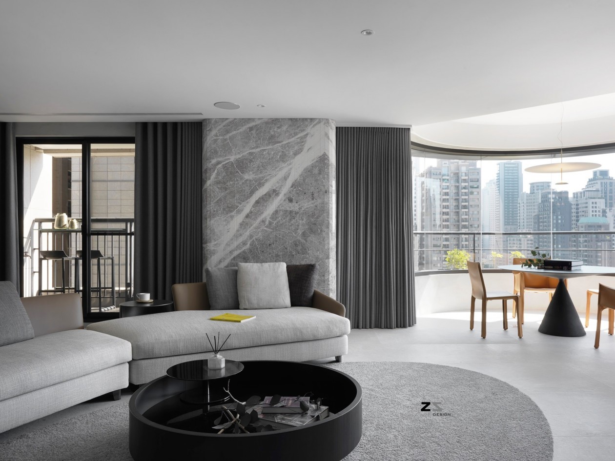 Z轴空间设计 | 质感黑白灰-4