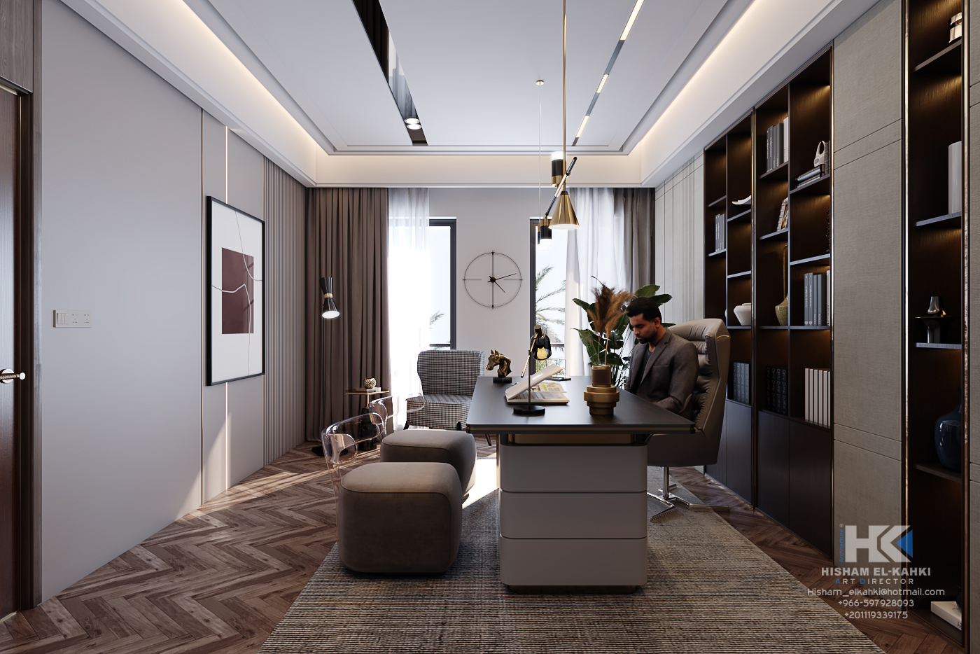 Modern Home Office Design-2