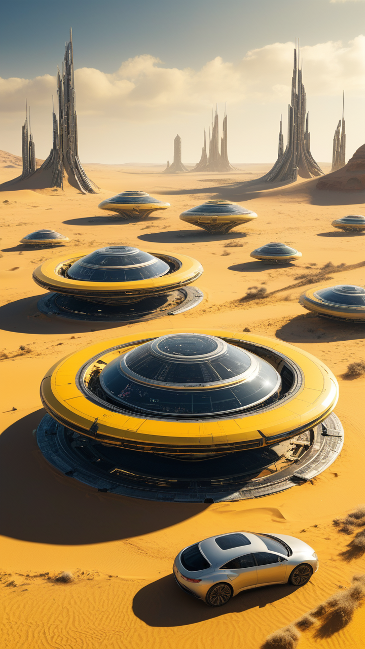 未来科技 荒漠之城-4