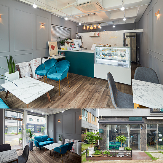 12 坪舒适现代甜品咖啡厅设计-1
