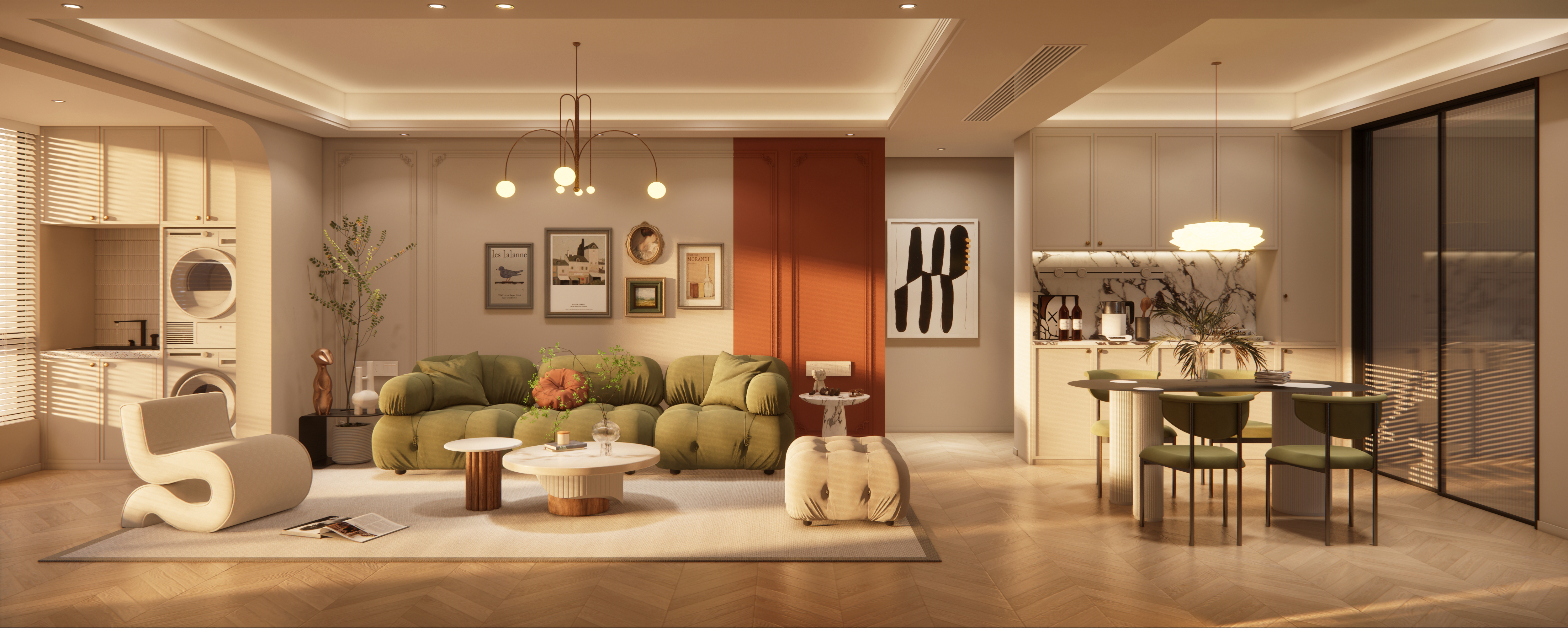 最近整理的一些家装案例效果图-6