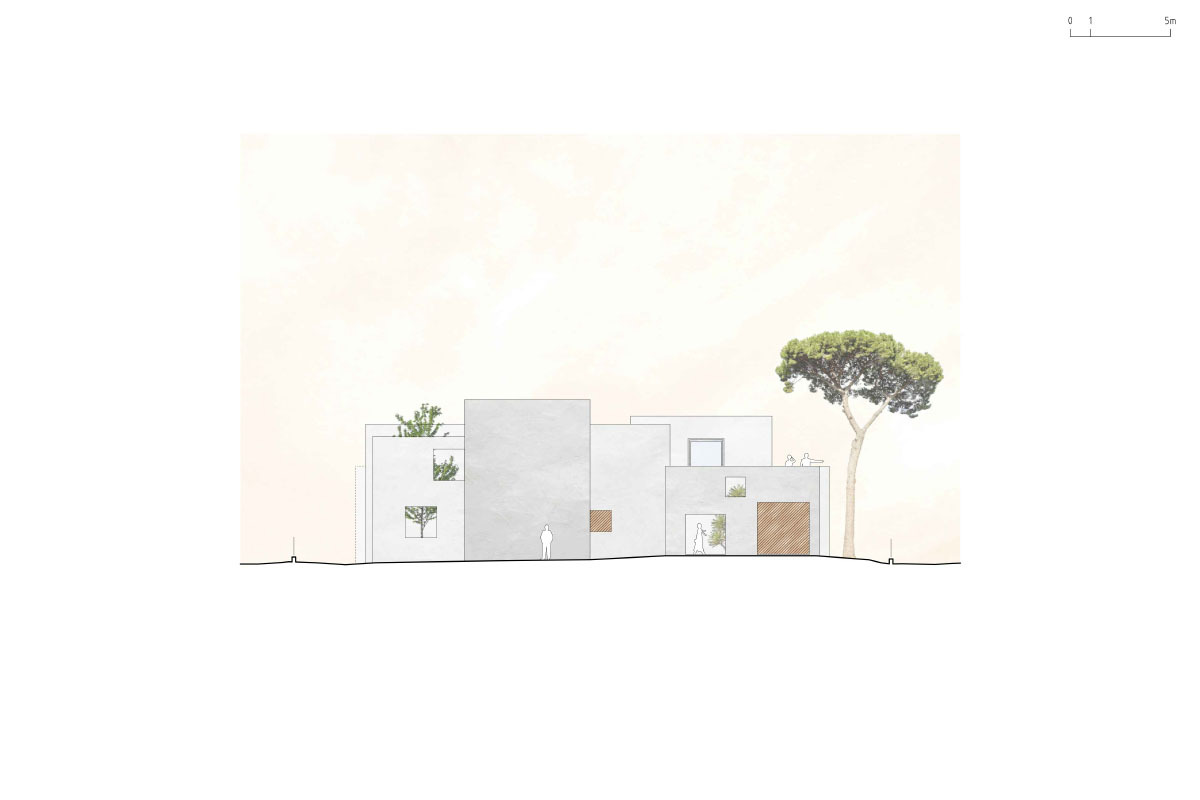 葡萄牙特罗亚绿意盎然的家庭住宅-62