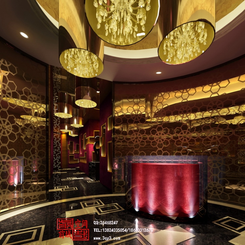 休闲会所设计-11