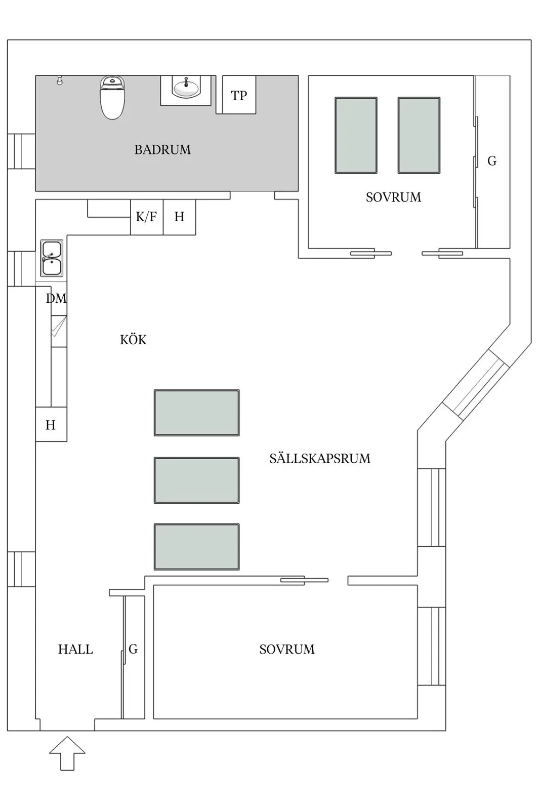 瑞典小户型空间利用案例解析-30