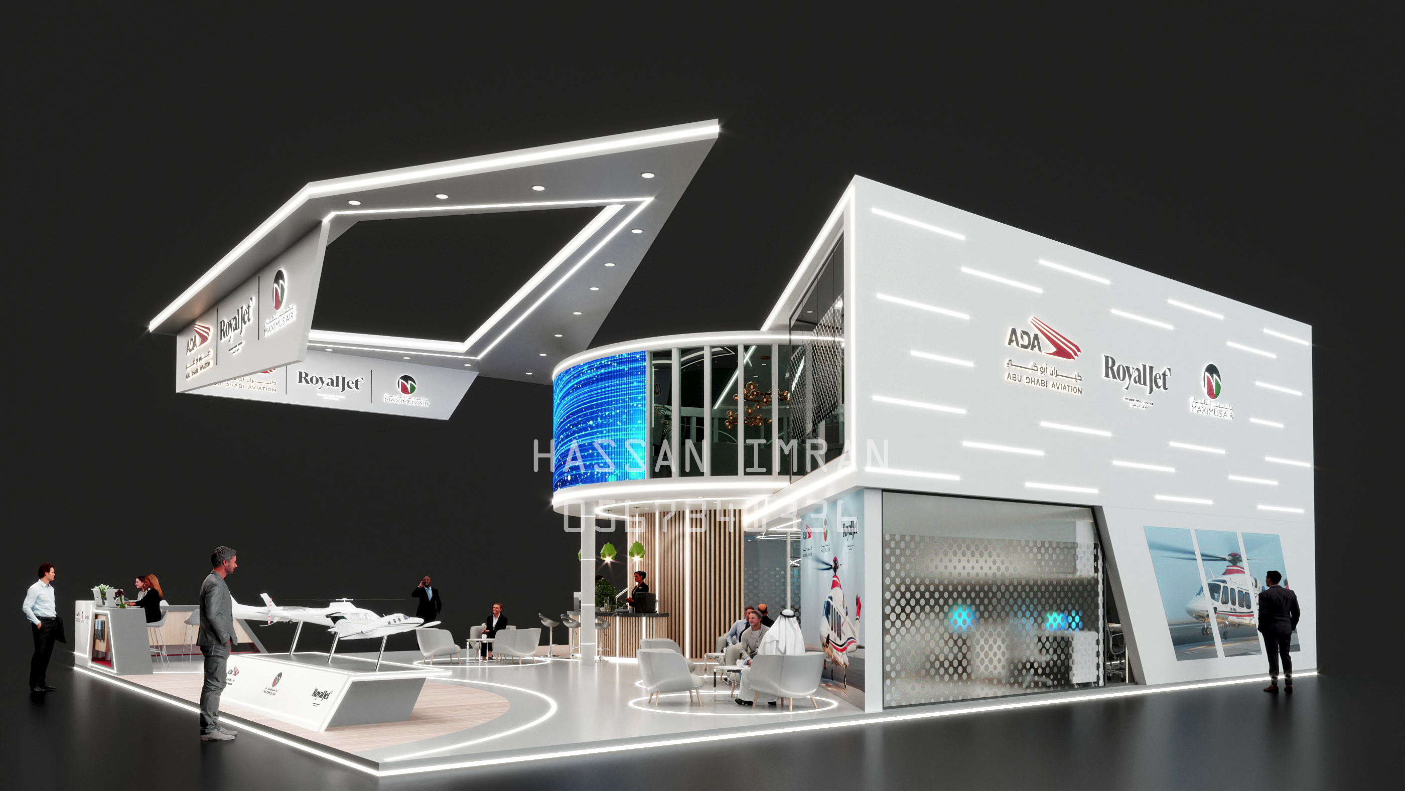 Abu Dhabi Aviation @ Airshow 2023-9