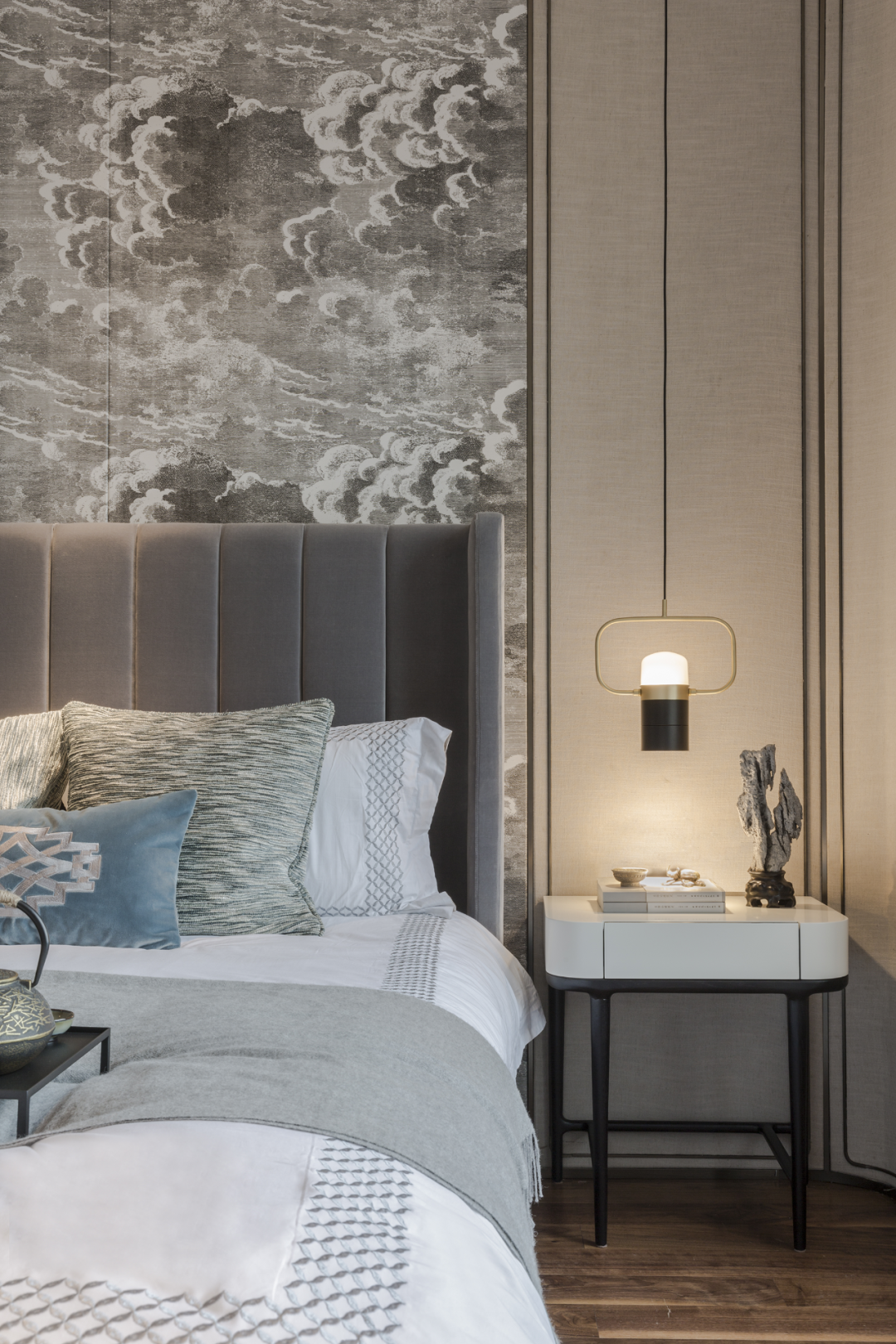 内敛空间力量感,打造呼吸生活氛围丨上海云素空间设计-36