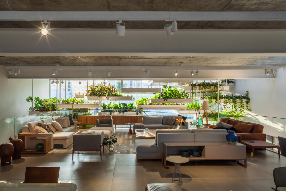 巴西 Líder 家具旗舰店悬浮设计丨FGMF Arquitetos-40