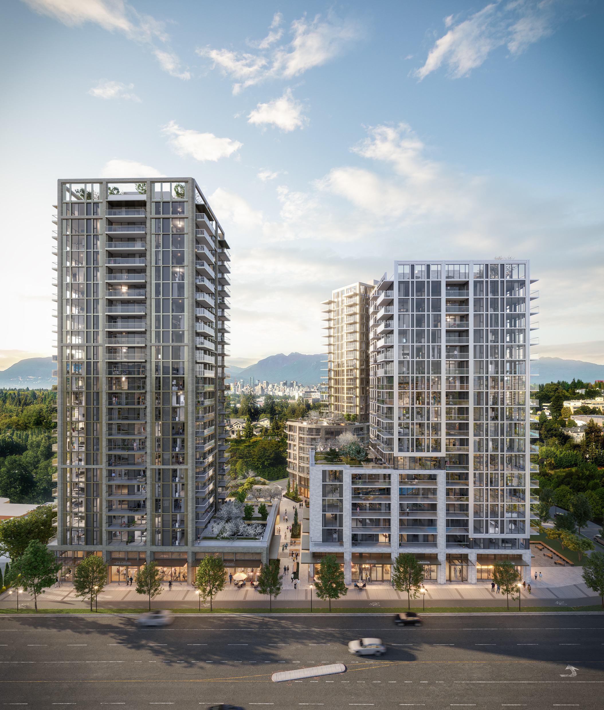 奥克里奇交通枢纽总体规划丨加拿大温哥华丨Hariri Pontarini Architects-20