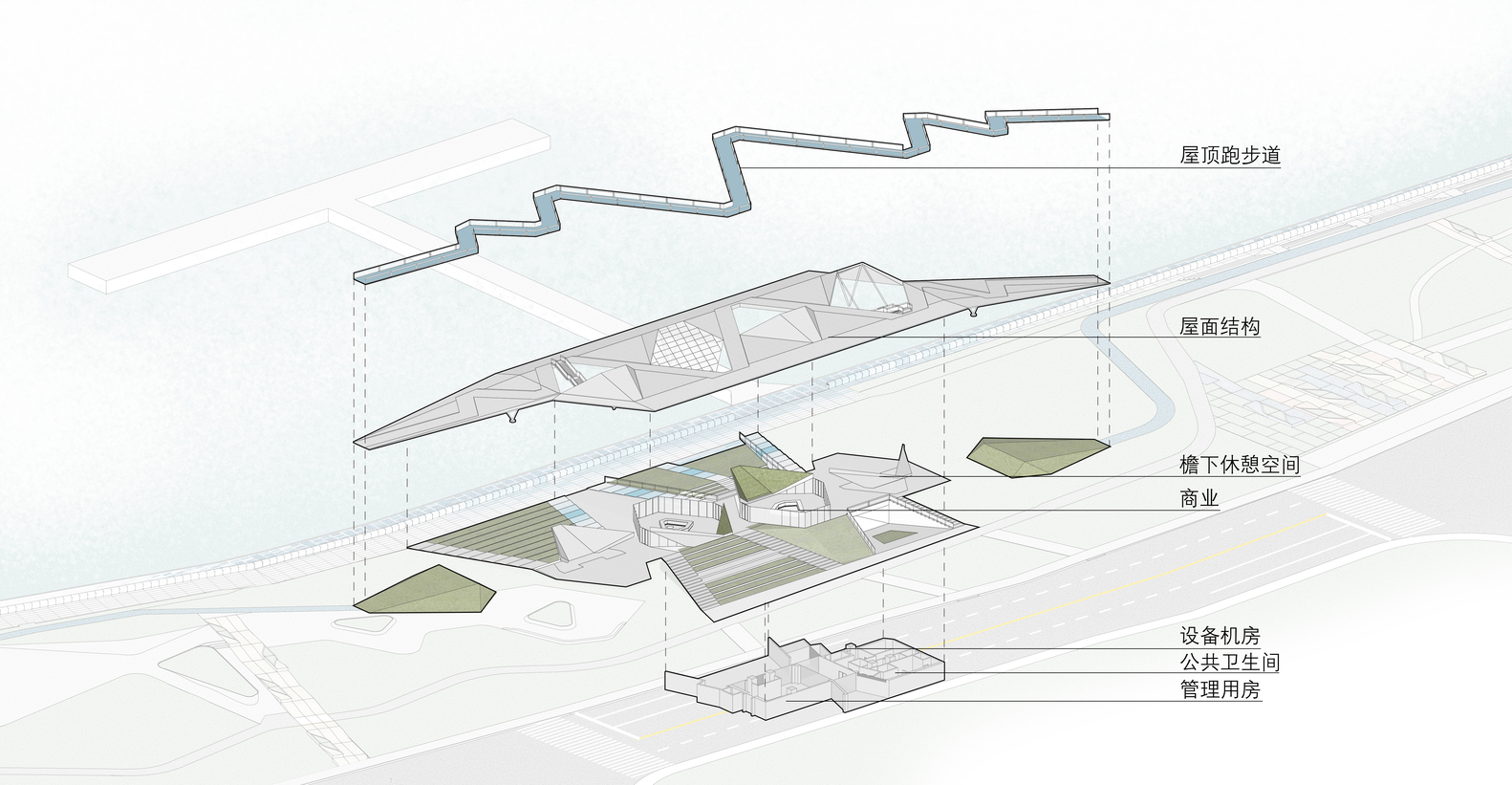 杭州钱塘江畔亚运公园丨中国杭州丨TJAD 原作设计工作室-10