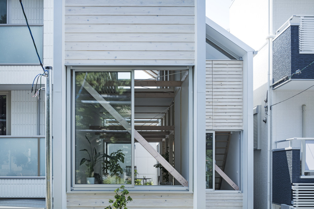 日本神户“房子在公园里生活”住宅设计-23