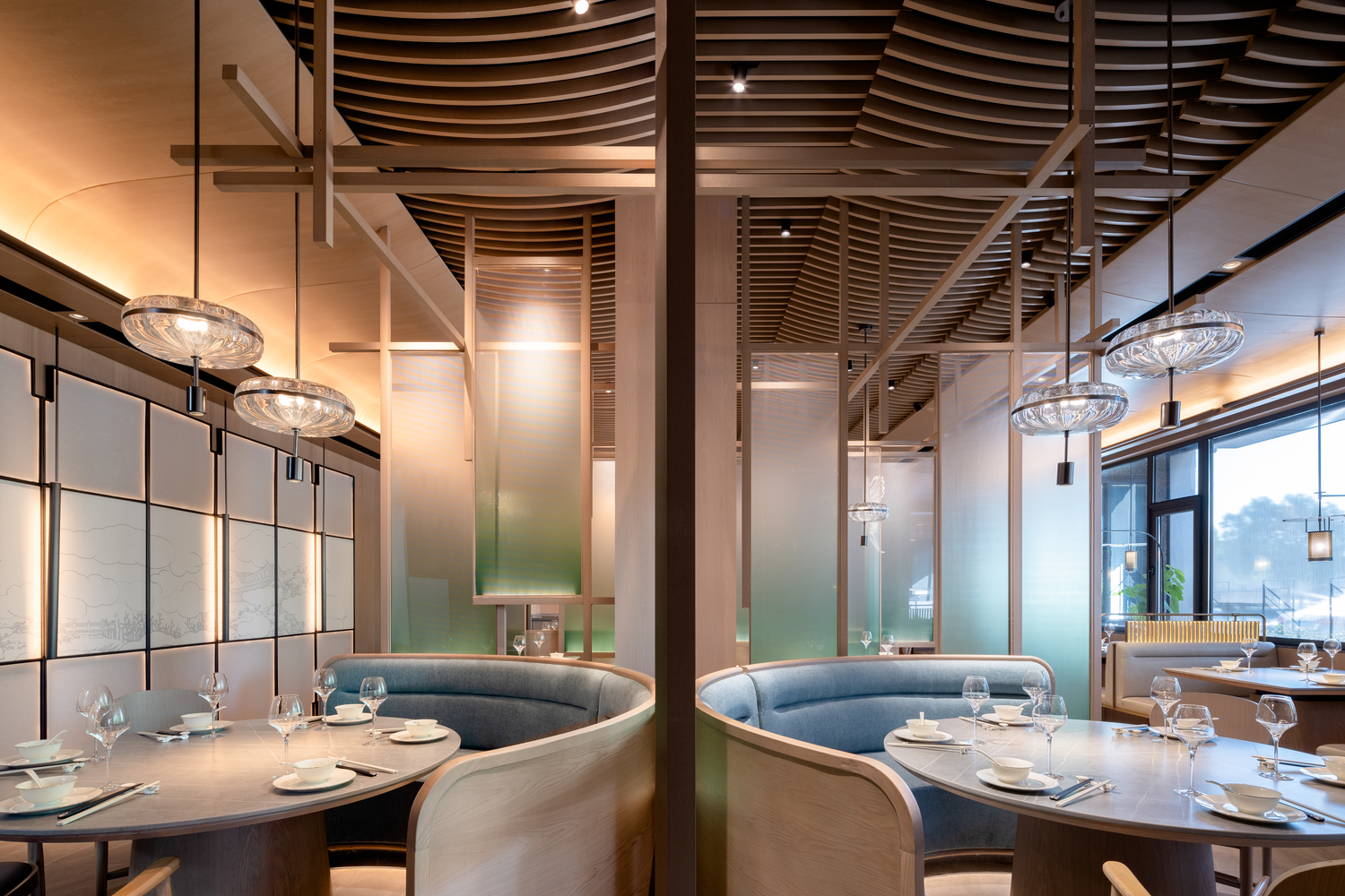 餐饮｜620㎡ 新中式餐厅（淮扬菜）-2