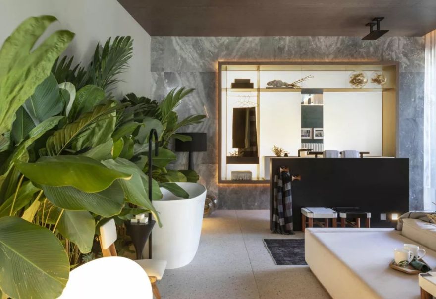 绿意盎然,简约为尚,蓝调清凉——现代家居设计之美-23