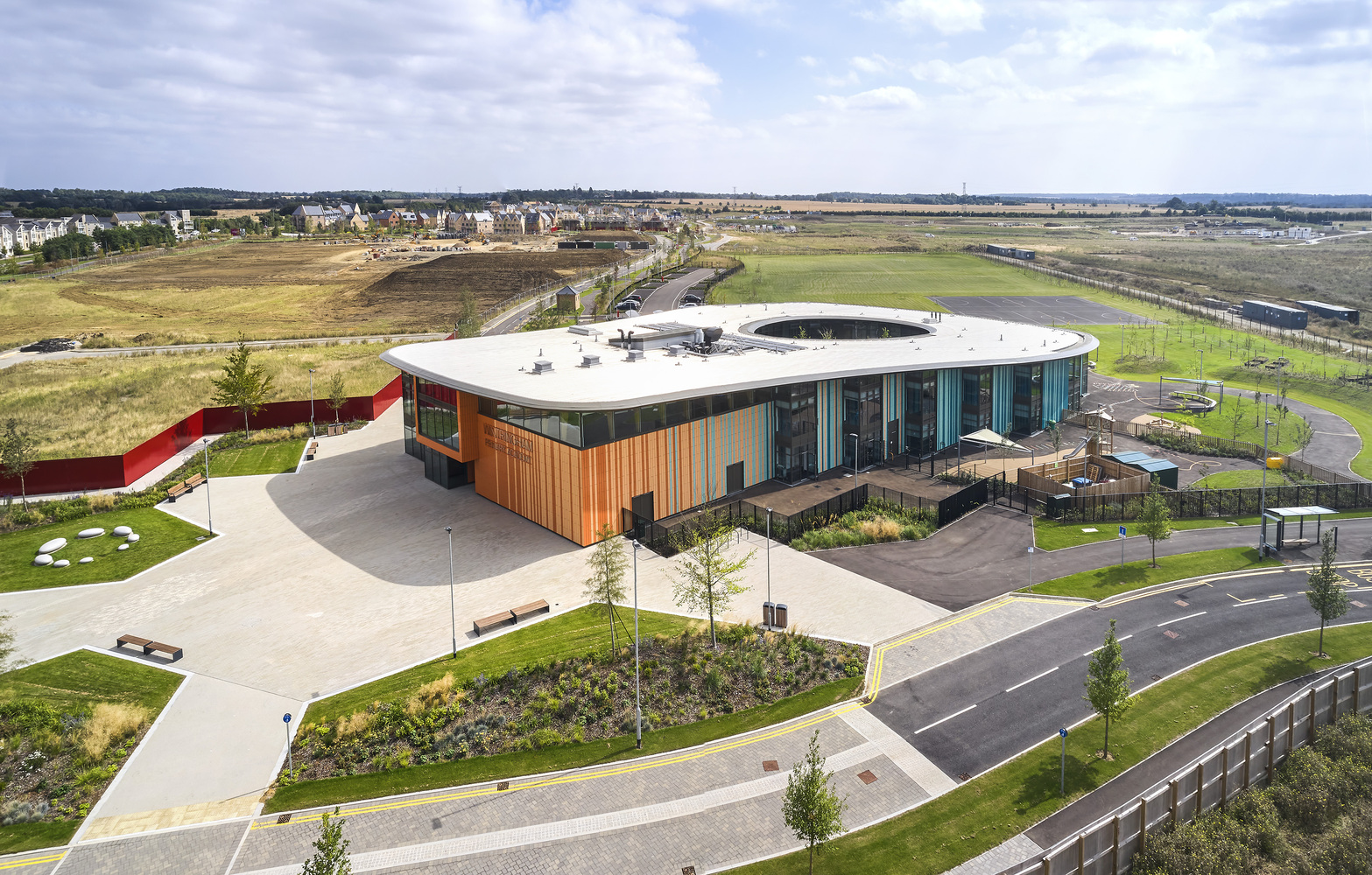 dRMM 设计的可持续木材学校 | 英国圣尼茨的 Wintringham Primary Academy-15