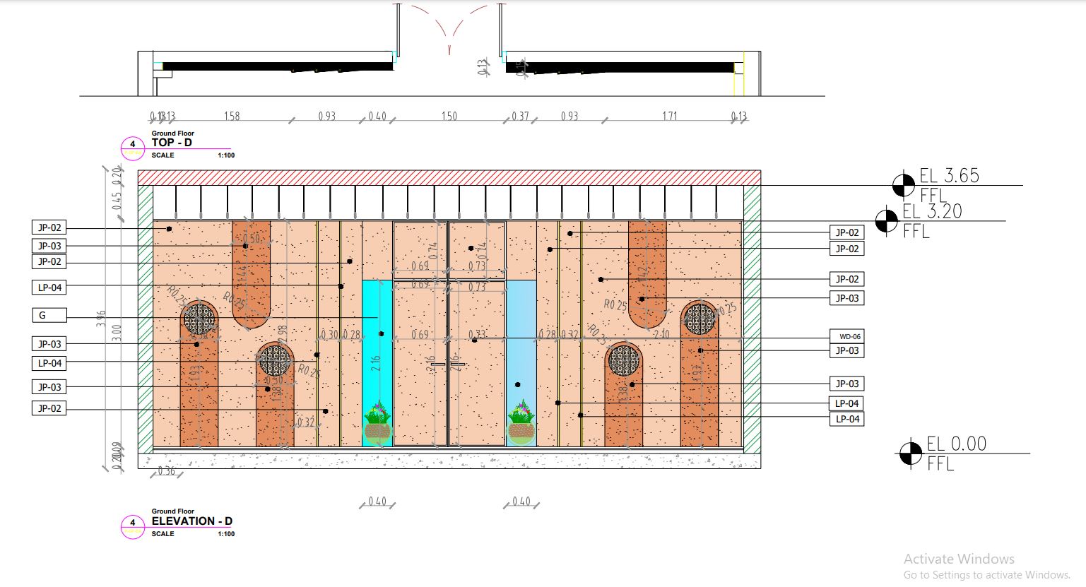 shop drawing for BEAUTY SALON-6