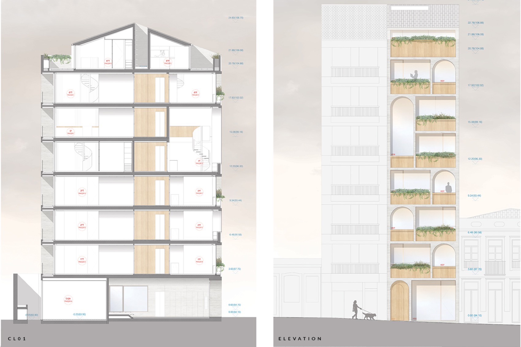 Boavista 339 住宅公寓丨葡萄牙波尔图丨PAULO MERLINI architects-66