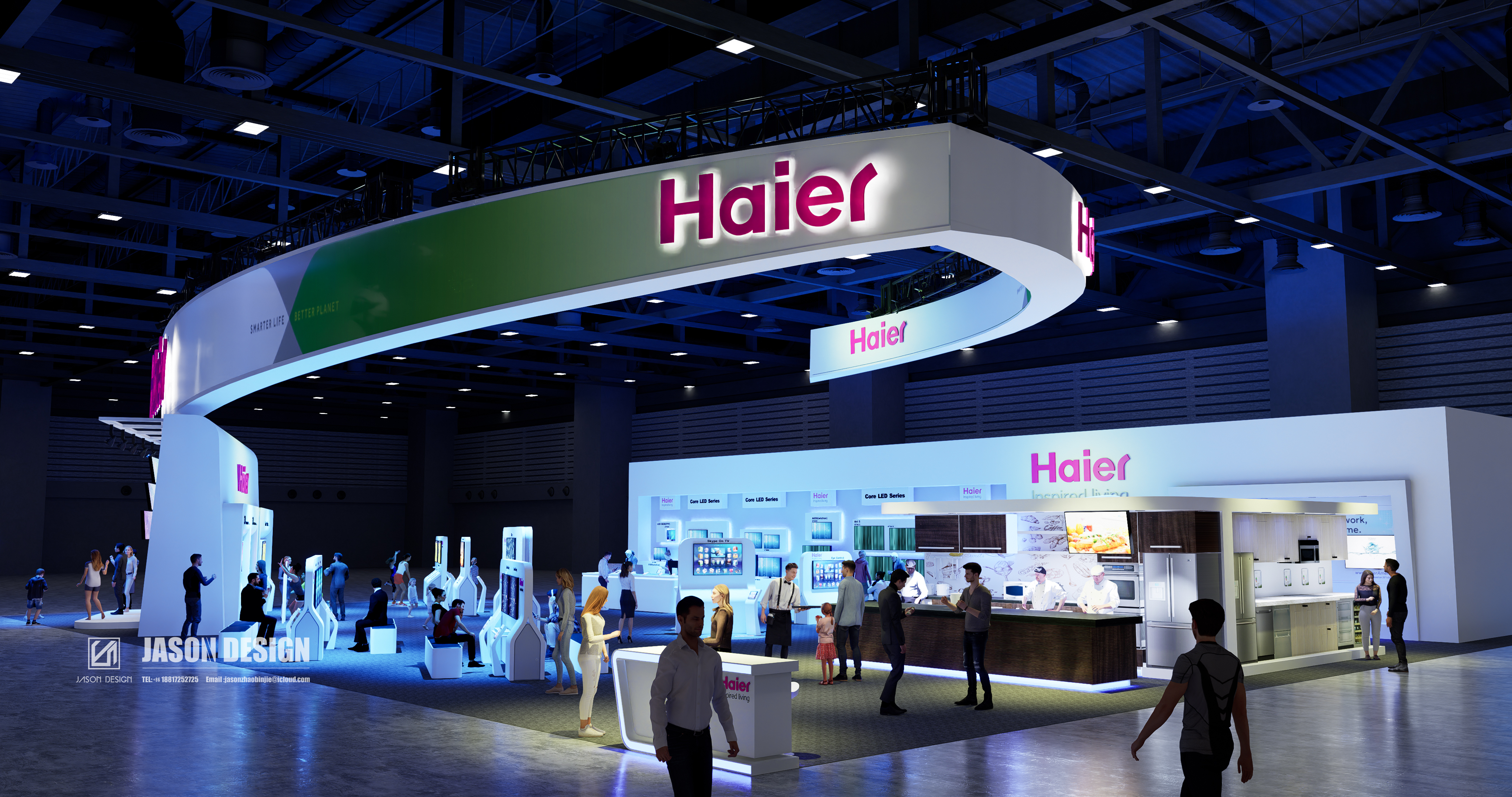 2012 年拉斯维加斯消费电子展海尔丨United StatesLas Vegas丨Jason zhao,Ray-10