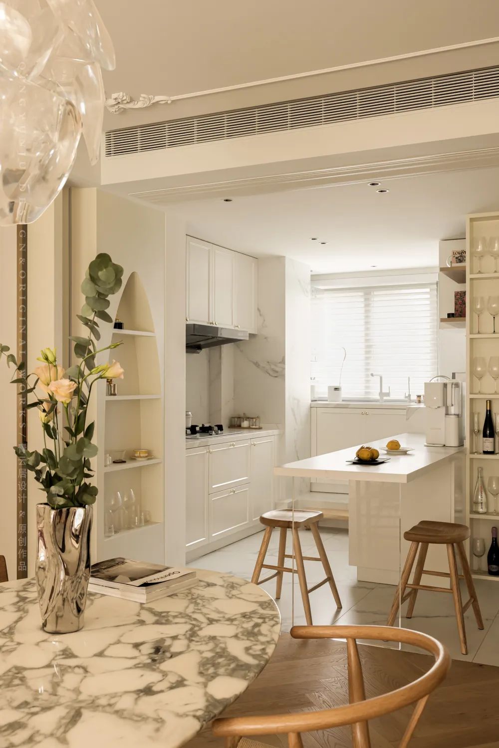 治愈系法式奶油风，住进梦想舒适庭宅-57