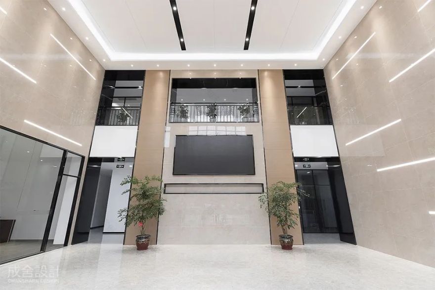 常州 2400㎡现代办公楼设计 | 自由简约的创想空间-10
