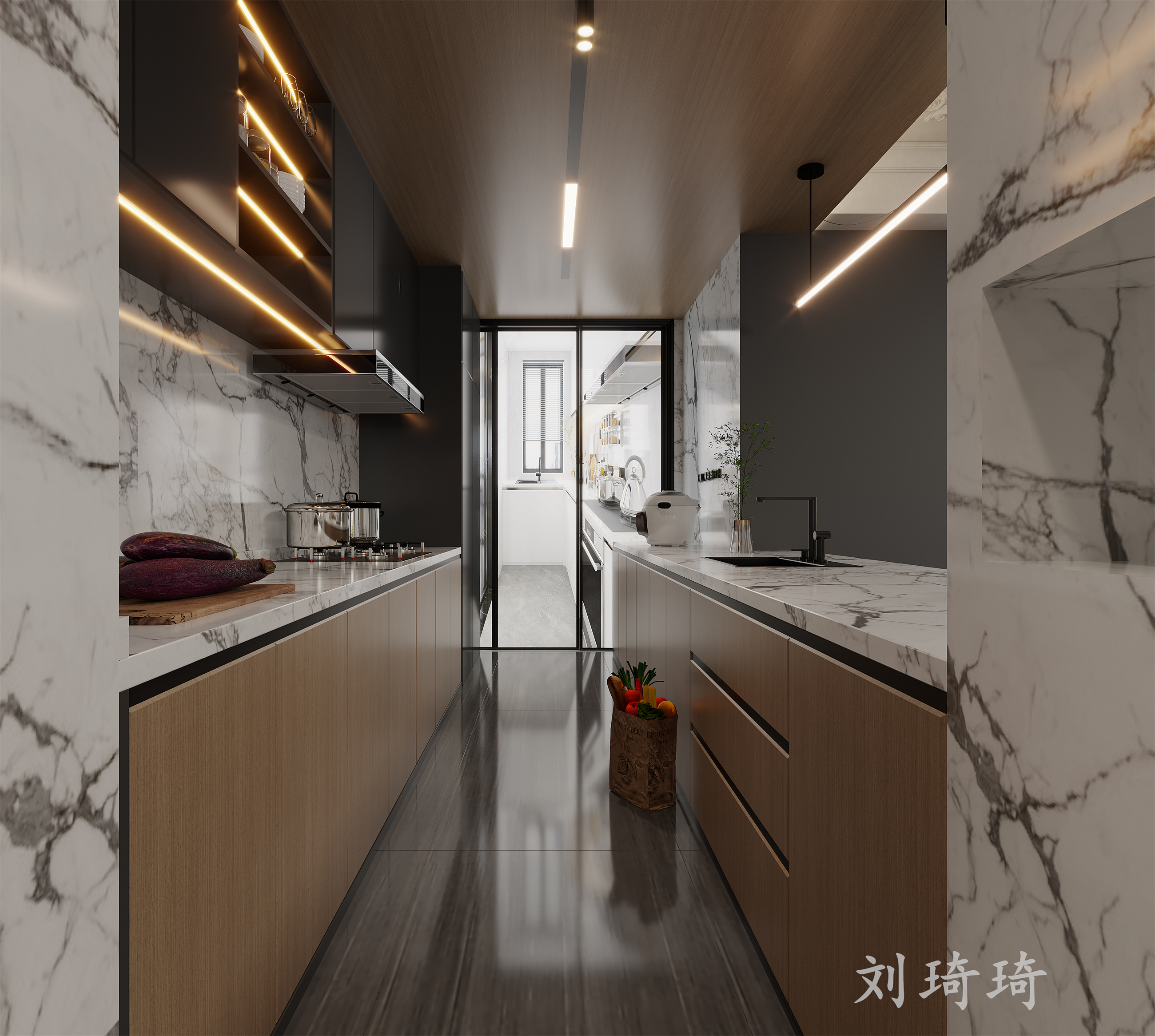 现代|干净细腻，简约而不简单-1