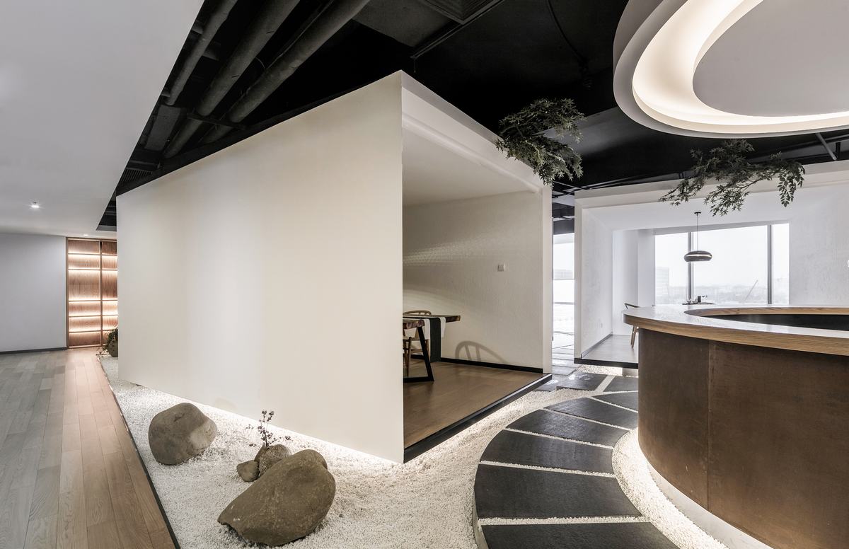 《身临其境》禅茶办公会所，东方禅意与海派设计完美融合-18