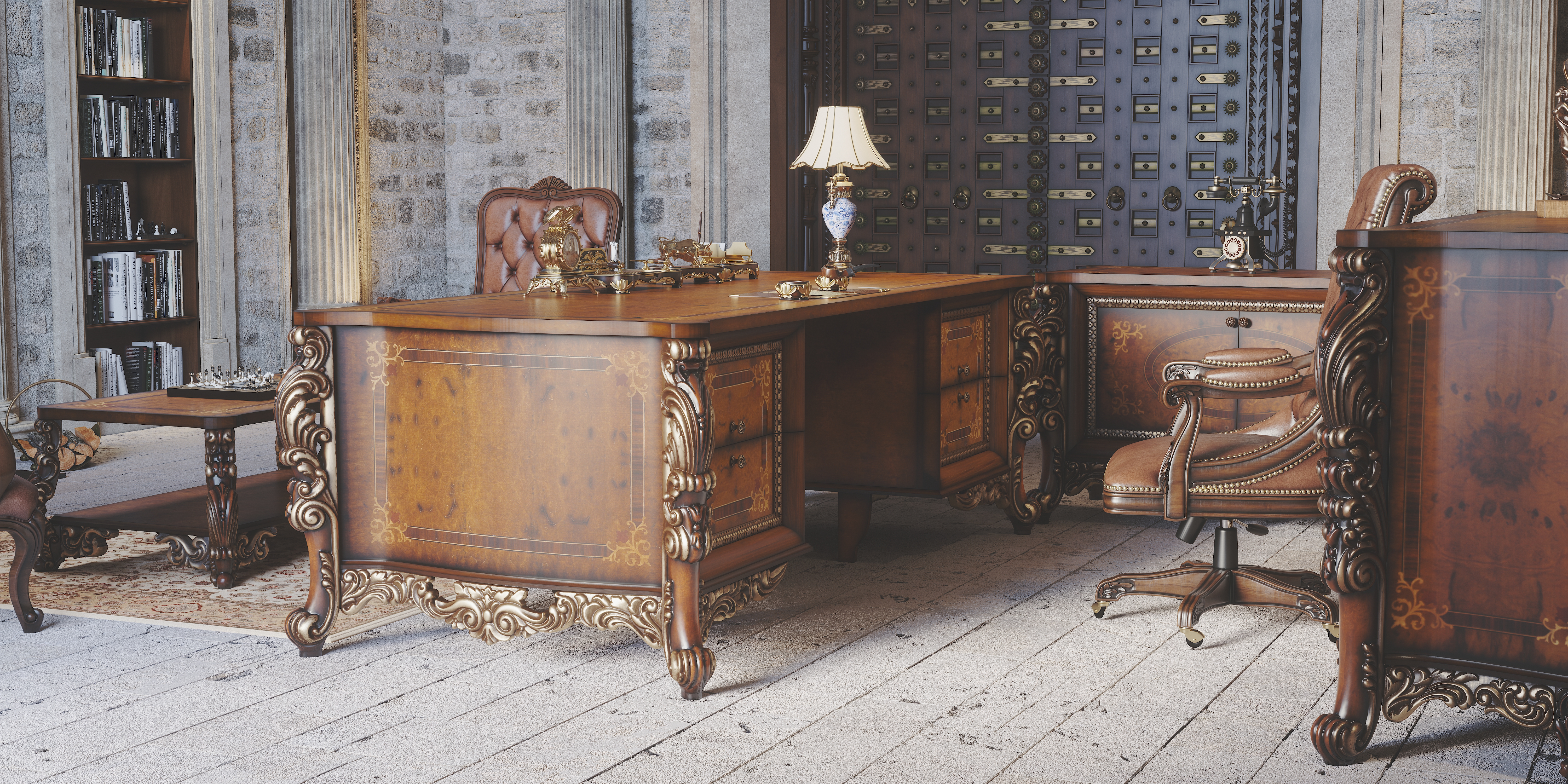 E·celsior E·行政办公桌套装丨土耳其丨Nariman Akhad-10