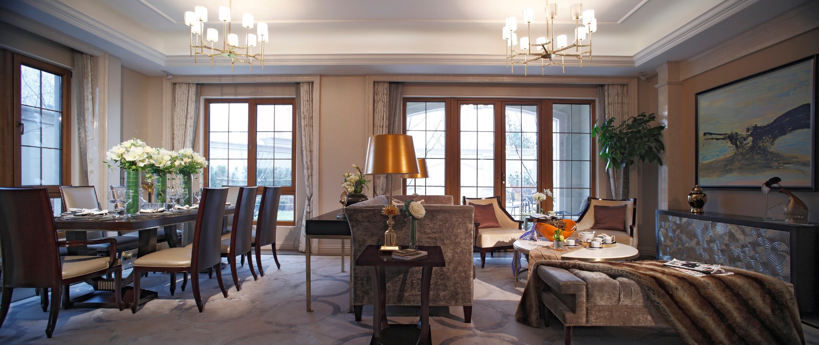 北京密云项目 B-01 地块低层体验区样板间——精致生活，优雅再现-12