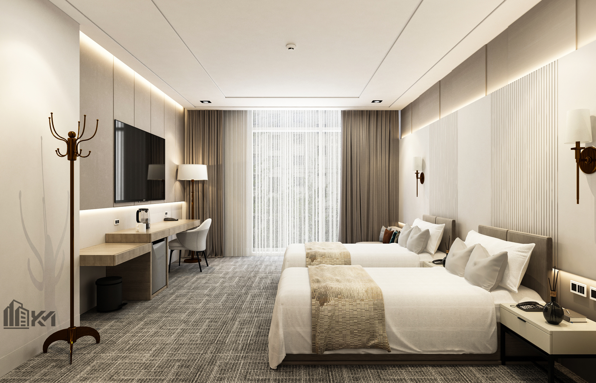 Hotel Bedroom - KSA-3