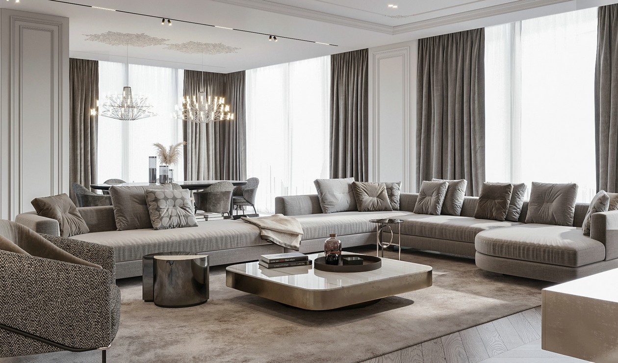 高级灰色系住宅设计 让生活更有格调-2