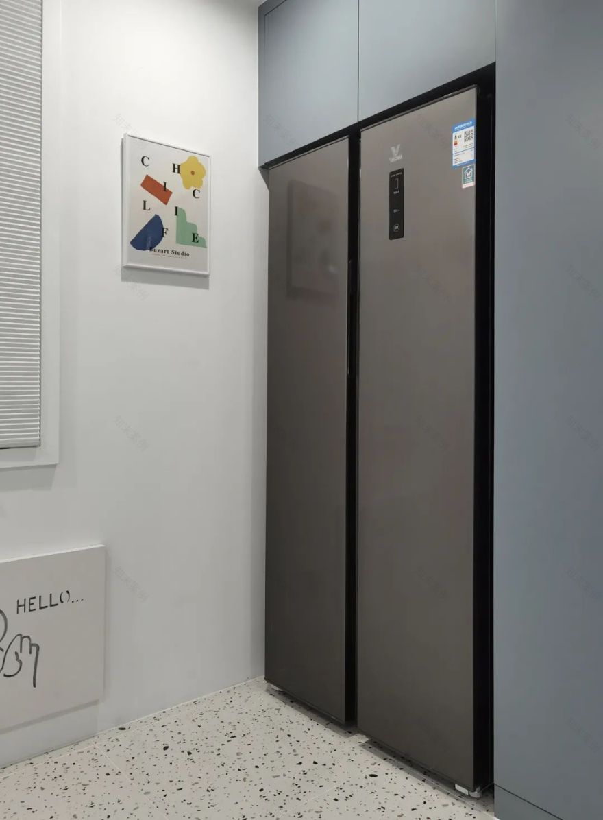 40㎡学区房改造丨波形设计-29