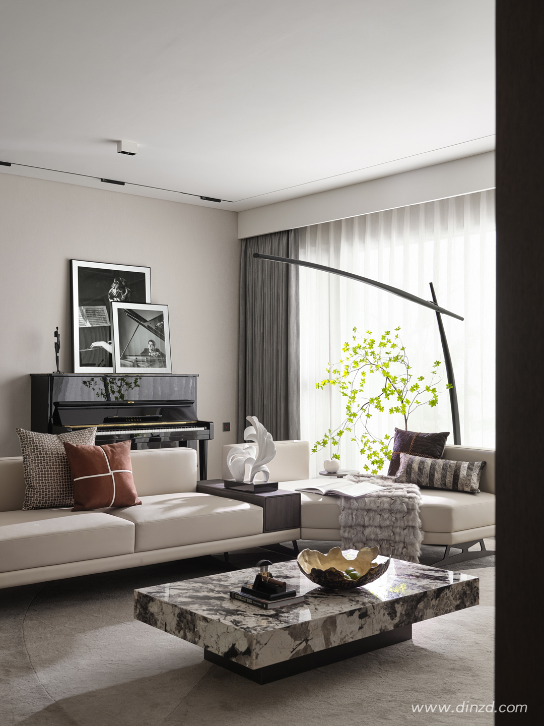 中海时光之镜丨中国天津丨DY Design邸韵空间设计-13