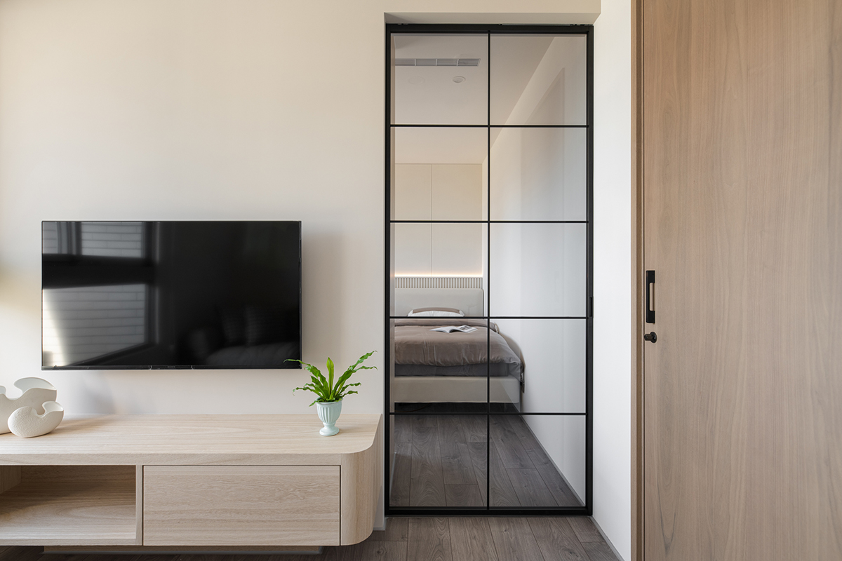 家装设计案例鉴赏——现代简约风度假感三居室-25