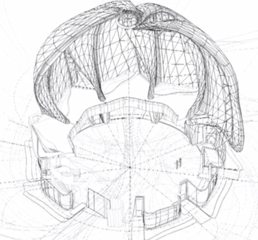 南美洲巴哈伊礼拜堂丨智利圣地亚哥丨Hariri Pontarini Architects等-67