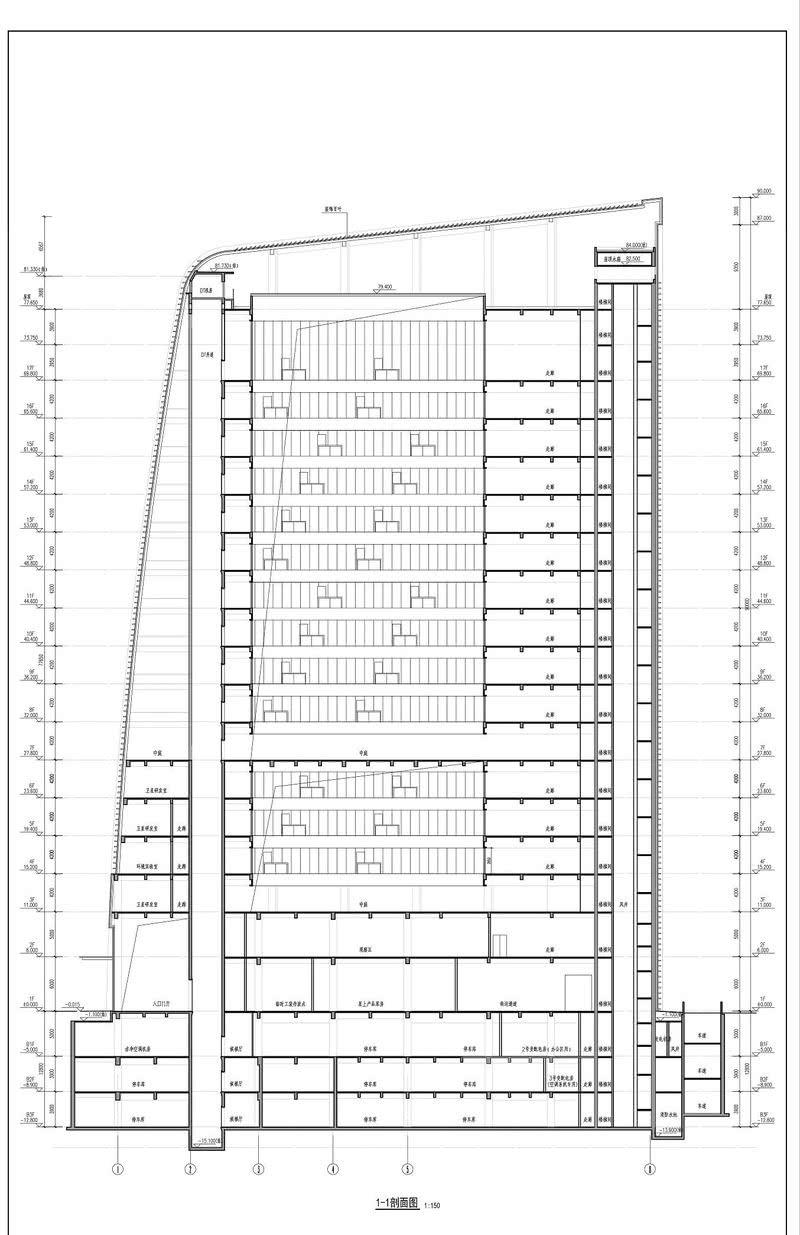 深圳卫星大厦——科技感与人文关怀的融合-18
