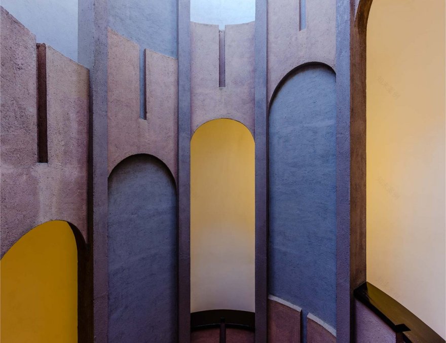 西班牙巴塞罗那郊外废弃水泥工厂改造丨Ricardo Bofill-25